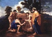 Nicolas Poussin Et in Arcadia Ego china oil painting reproduction